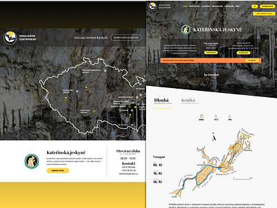 Caves.cz caves icons ux webdesign