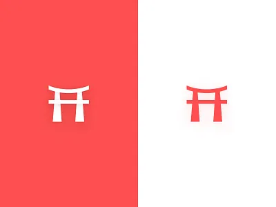 Day 6 - Dynasty asian challenge daily dynasty gate icon japanese logo red temple