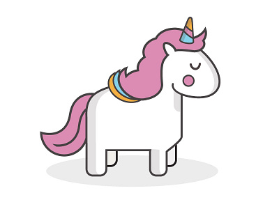 Unicorn Icon icon outline unicorn