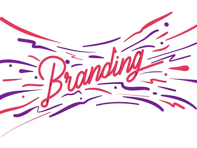 Branding is everything brand branding calligraphy energy graphic handwritten illustration splash typography
