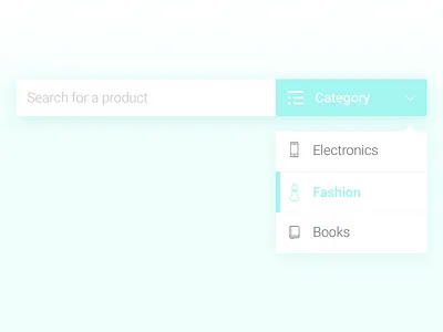 Dropdown UI app concept daily ui dropdown mockup ui ux website