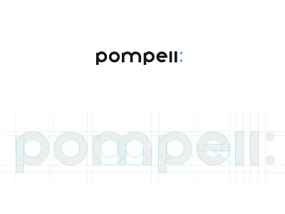 Pompeii branding grid brand brand design branding dots identity logo logotype pompeii sneakers