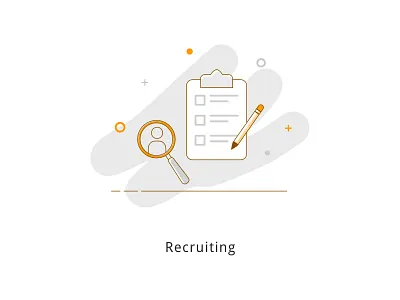 Recruiting Icon clipboard hr icon icons illustration latvia pictogram riga search sketchapp