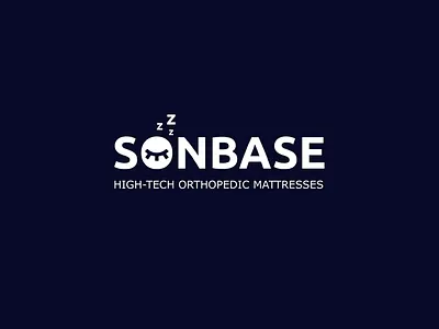 Sonbase brand branding branidentity company dream font identity logo logotype simple sleep soft