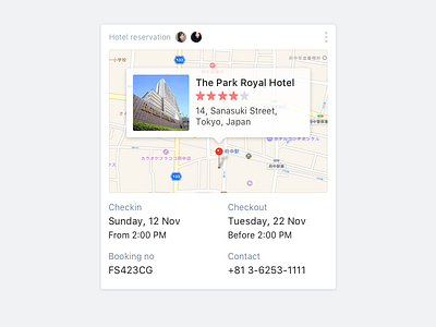 Hotel reservations app card details hotel mobile ui