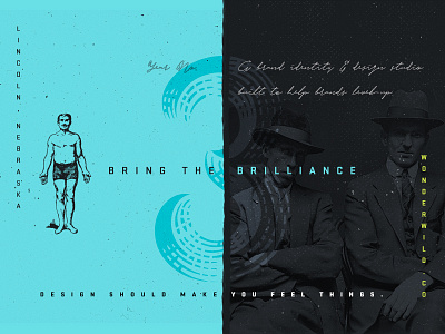 Social Cover brand identity branding branding studio brilliance cover design agency graphic design nebraska social media three wonderwild