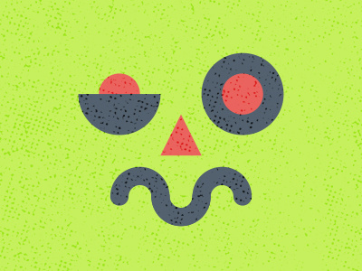 Bad Bot bot character illustration minimal robot