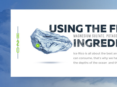 Ice Ice Baby fun ice inspiration mountains webdesign