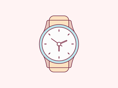 Watch Me adobe icon illustration illustrator pastell pink poster watch