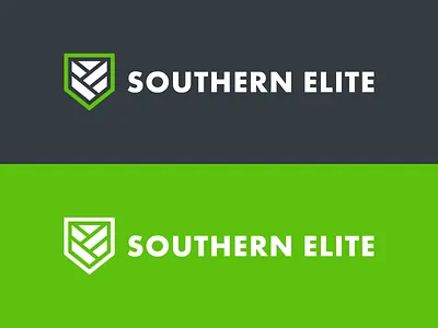 Southern Elite branding icon identity letter line logo logomark mark protection shield
