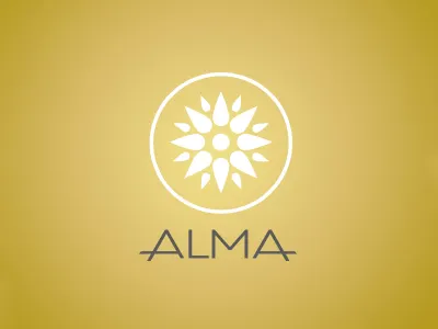 Alma assets brand branding building estate logo property real sale