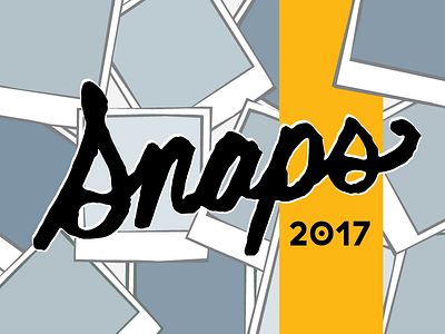 SNAPS 2017 branding calligraphy event handdrawn