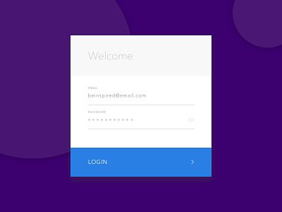 Login Modal Design daily ui login minimal minimalist modal ui ux