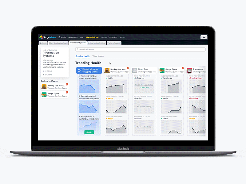 Navigation Animation animation dashboard information architecture motion design navigation product design web app