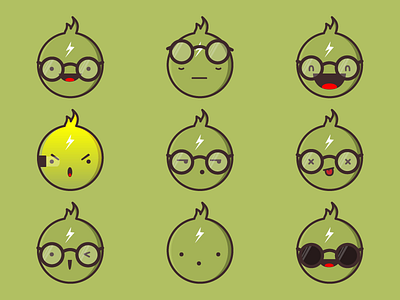 Edamaman character edamame emoji emotion hero