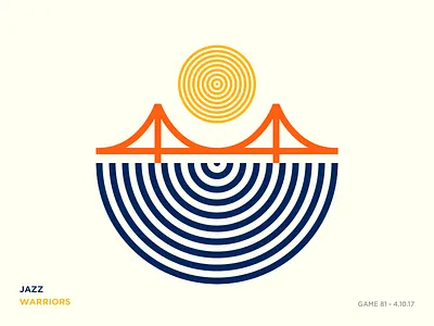 Jazz Scores: Game 81 - 4.10.17 basketball data design illustration jazz nba sports statistics stats utah visualization