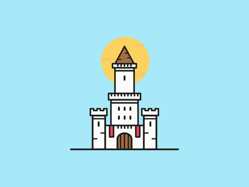 Day 7 - Age age castle challenge change daily fantasy fort gif old ruins sun time