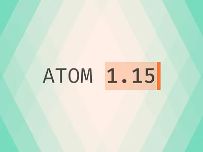 Atom 1.15 atom release