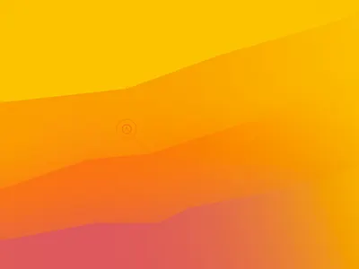 Graph chart gradient orange red sun sun palette