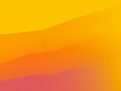 Graph chart gradient orange red sun sun palette