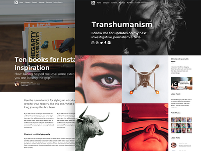 Blogging theme layout blogging theme wordpress