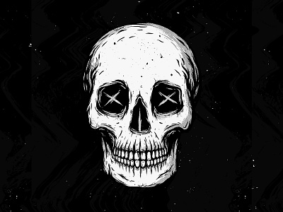 S.C.H.E.D.E.L. 💀 death grunge illustration logo schedel skull skulls skullz teeth