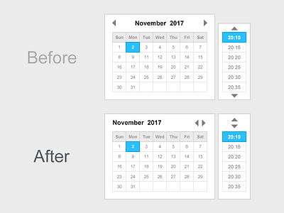New Shot - 04/13/2017 at 12:58 PM after before calendar pop time ux web