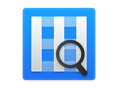 Revision: Appicon Tableview app icon symbol