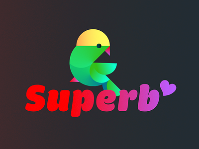 Superb Logo – B-sides bird logo open source parrot