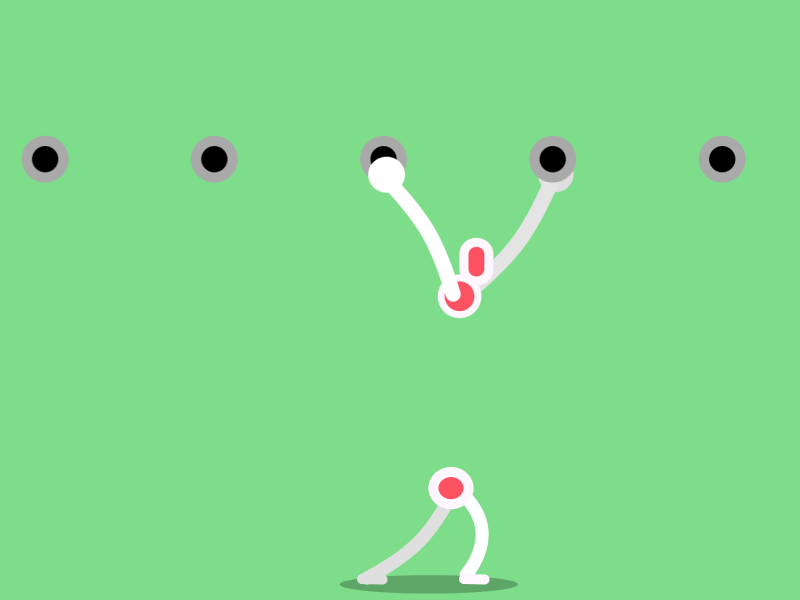 003 - I Hope My Butt Saves Me 2d after effects animation daily debut design gif motion graphics simple