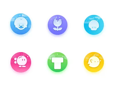 Super Mario icon ～。～