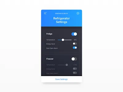 Daily UI Challenge #007 — Settings 007 app challenge daily dailyui settings ui ux
