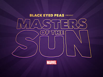 MASTERS OF THE SUN 2017 apl.de.ap black eyed peas comic con comics hip hop marvel taboo will.i.am