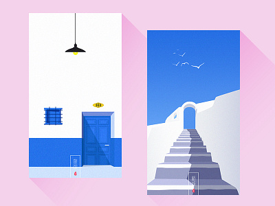 Blue:) illustrations