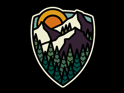 Mountain Pass adobe art design graphic design mountains nature photoshop