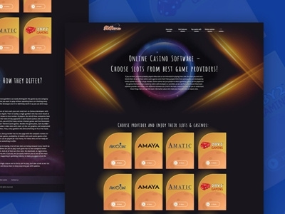 SlotVersum bright casino gamble gaming interaction mobile design ui ux web design