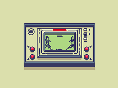 Nu, Pogodi! console funny game graphic design icon illustration russian simple videogame