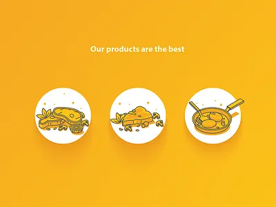 Food illustrations adobe illustrator vector food minimalistic