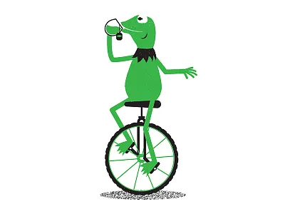 Memes art dat boi illustration kermit memes none of my business riso