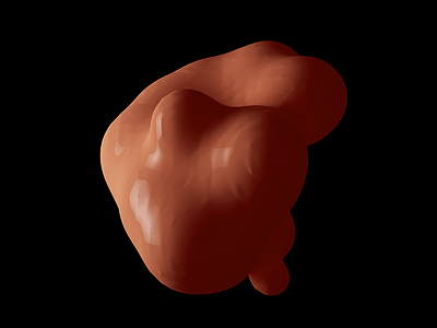 Skin 01 | 3D 3d abstract art c4d cgi composition design form gradient inspiration minimal skin