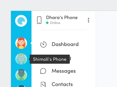 Quester Web App dashboard product quester ui ux web