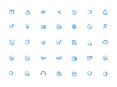 Icon linear