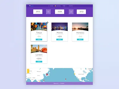 Select your Stopover destinations drag and drop itinerary map results