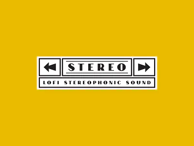 STEREO album art artwork font fonts records retro sound stereo typography vintage