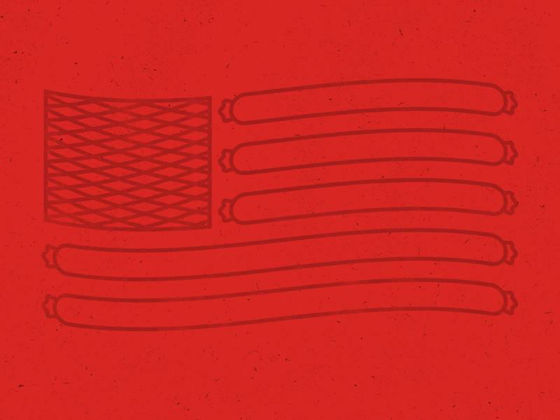 Example of I Pledge Allegiance to BBQ