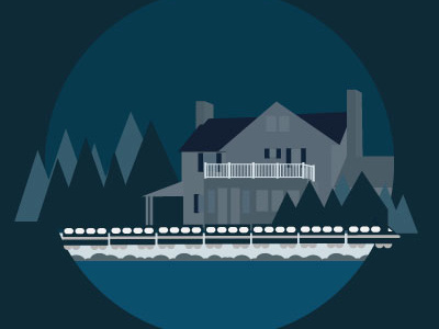 The Girl on the Train graphic design icon illustration movie vector