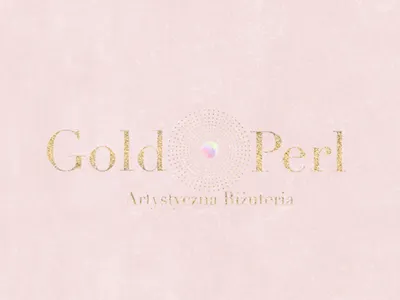 Logo Gold Perl design logo mark studio