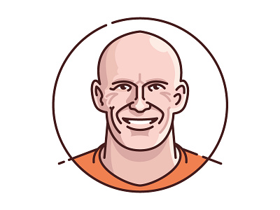 Arjen arjen robben football holland illustration netherlands soccer