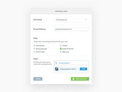 Developer Portal Add Users & Roles desktop developers game html interface mobile notifications portal system ui ux web