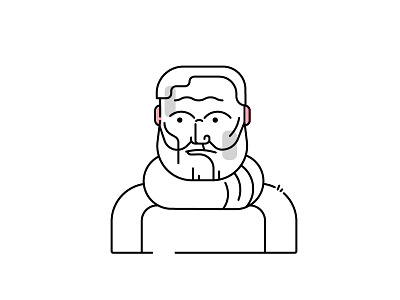 Hemingway art concept draw drawing lineart linework